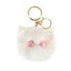 Wholesale Plush Kitten Head Keychain