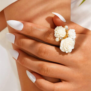O1CN01ObsPnu21msIvUPumV__1121057028-0-cib Wholesale Resin Rose Adjustable Alloy Ring