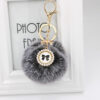 O1CN01Oc2bVs1X3abK5rOTy_2038122868-0-cib Wholesale New Bow Tag Imitation Rex Rabbit Fur Plush Ball Keychain