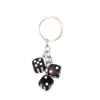 Wholesale Resin Dice Shape Keychain