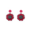 Wholesale Sunflower Acrylic Earrings