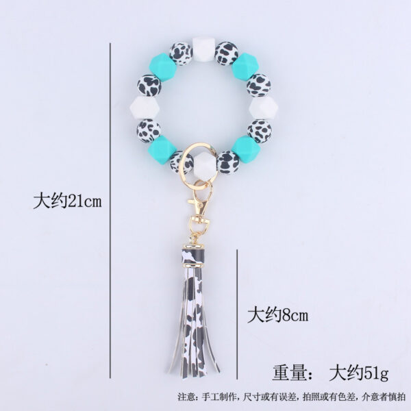 Wholesale Little Daisy Silicone Wrist Keychain