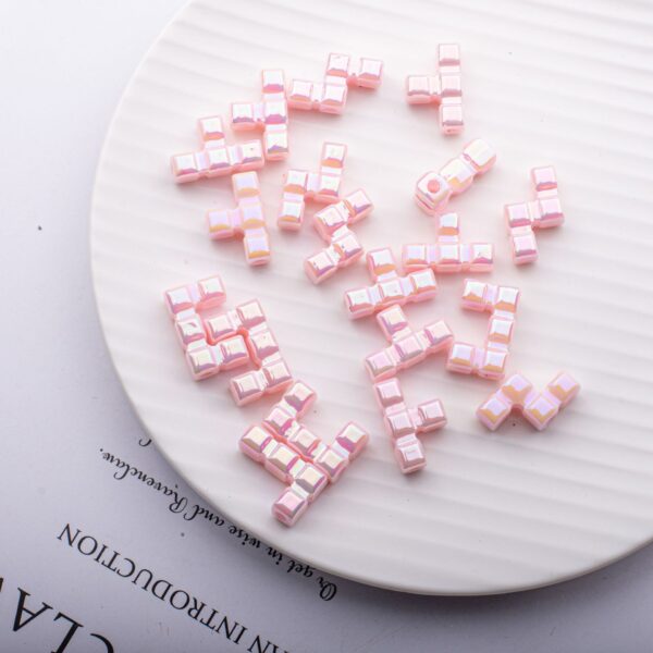 Wholesale Acrylic Cartoon Owl Head Straight Hole Beads