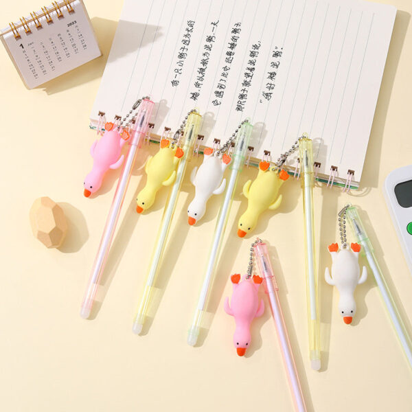 O1CN01Ogr1V21NAKPPA0WXD__2214322641529-0-cib Wholesale Plastic Duck Pendant Erasable Gel Pen