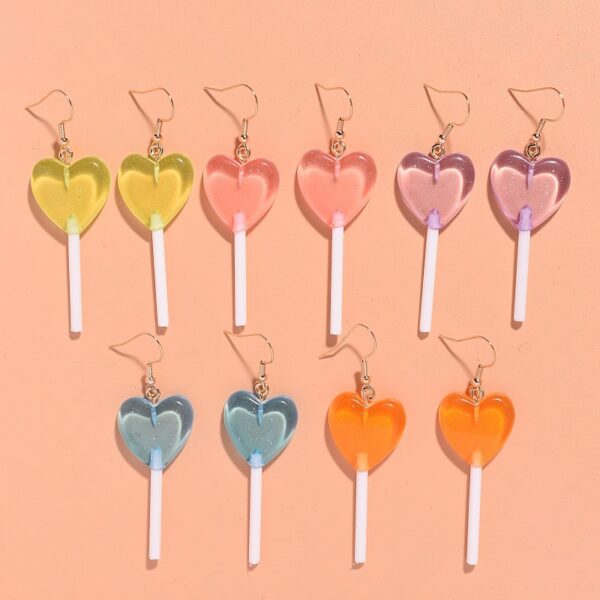 O1CN01Oh3Qyc26gWxG9gIjo_2215370767691-0-cib Wholesale Creative Candy Color Lollipop Earrings