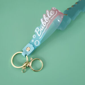 Bubble green powder gradient rope