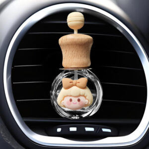 White Princess round perfume bottle (without perfume)