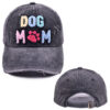 Wholesale Cotton Letter DOG MAMA Baseball Cap