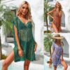 Wholesale Open Knit Cover Up Nylon Swimwear