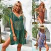 Wholesale Open Knit Cover Up Nylon Swimwear