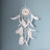 O1CN01Os18Ck1jgJTdfAlbJ_3432204577-0-cib Wholesale White and Black Minimalist Feather Dream Catcher Decorations