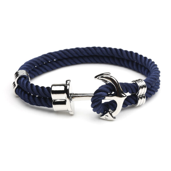 Wholesale Navy Anchor Alloy Bracelet