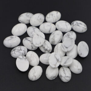 White Pine stone / 13*18MM oval ring surface