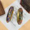 Wholesale Tibetan Vintage Nepalese Brass Bracelet with Turquoise
