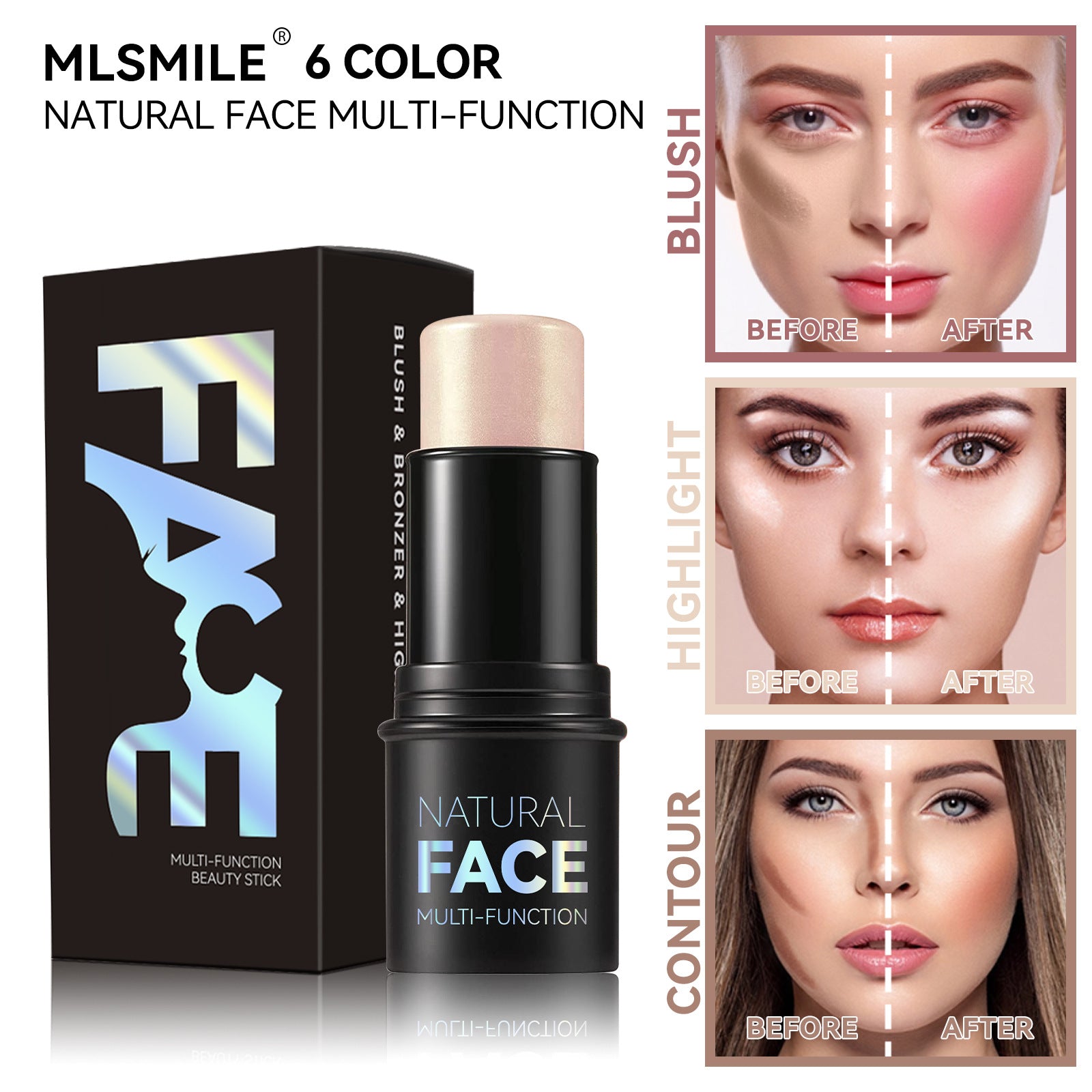Wholesale Stereo Make- Brightens Complexion Blush