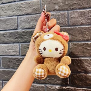 Plush plaid animal-cat