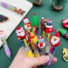 O1CN01P091aV2EDEWsGXkrZ_2209932338710-0-cib Wholesale Cartoon Christmas Mini Four Color Plastic Ballpoint Pen