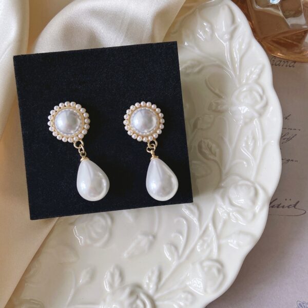 Wholesale Baroque Drop Pearl Earrings