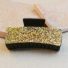 Wholesale Sequin PU Leather Hairpin Shark Clip