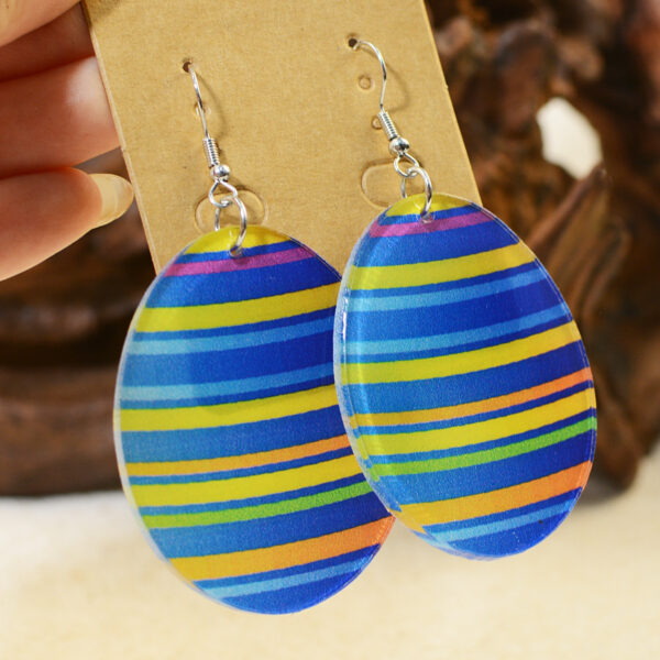 O1CN01P289Jd2HKyANZ6vcV_3294559133-0-cib Wholesale Easter Egg Graffiti Painted Acrylic Earrings