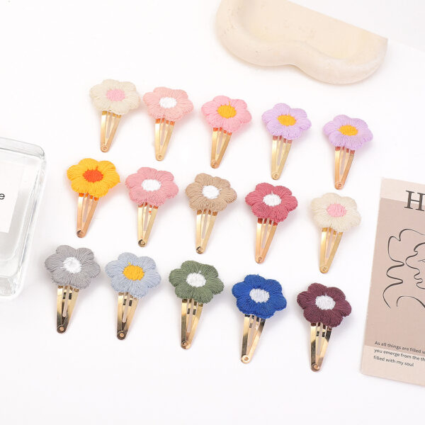 O1CN01P3qwgy1XsQlCvUuI5_2500662979-0-cib Wholesale Flower Cute Children's Hair Clips