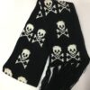 Wholesale Knitted Jacquard Ghost Head Skull Scarves