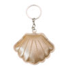 Wholesale Leather Pearl Shell Keychain