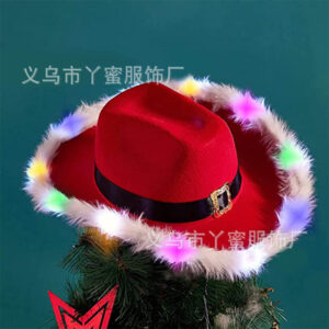 Red cowboy hat (colored lights) / All yards
