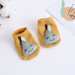 Three-dimensional fruit-yellow pear / S code (suitable for foot length 9-12cm)