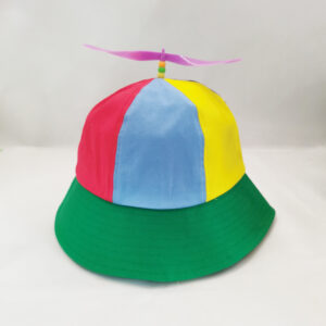 Purple propeller with green side / Children's head circumference 52cm average size