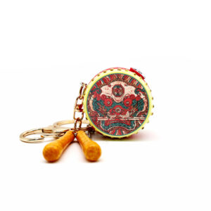 Sword and lion drum-red