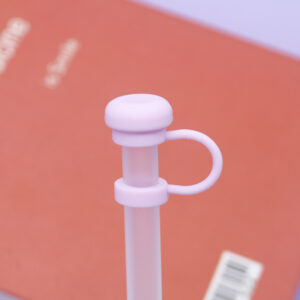 Lilac mushroom head 10mm / 10mm straw cap [without straw]]