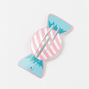Pink and white candy