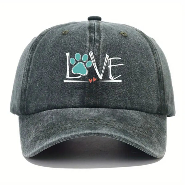 Wholesale LOVE Dog Paw Baseball Cap