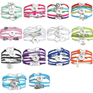 O1CN01PGH6wm1QKLjf6qBOL__6000000001957-0-cib Wholesale Woven Buckle Leather Alloy Bracelet