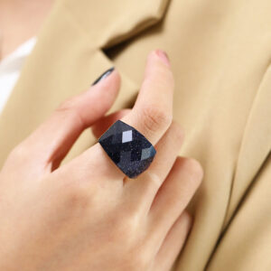 Golden natural blue gold sand stone / 6.