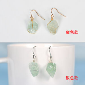 Fluorite / Golden Wrap