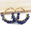 Wholesale Natural Crystal Moonstone Earrings