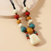 Wholesale Versatile Bohemian Necklace Ceramic