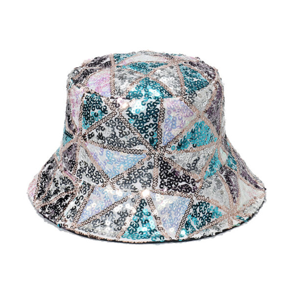 O1CN01PN6D4Z1QAjW9XpRnO_962731936-0-cib Wholesale Punk Geometric Sequins Polyester Bucket Hat