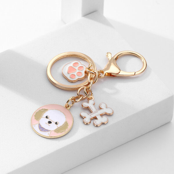 O1CN01PQXtcU1jN4yByAZ6U_2213351114535-0-cib Wholesale Cartoon Pet Dog Metal Keychain