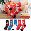 O1CN01PTPNsd27HcvlbrIqn_2201479467772-0-cib Wholesale Christmas Socks Snowman Santa Claus Cartoon Mid-calf Socks