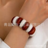 Wholesale Fashion Mixed Color Acrylic Resin Bracelet