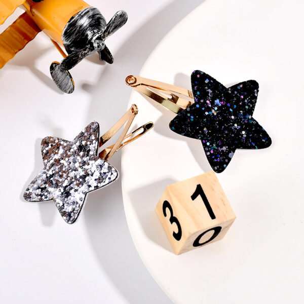 Wholesale Star Metal Hair Clips