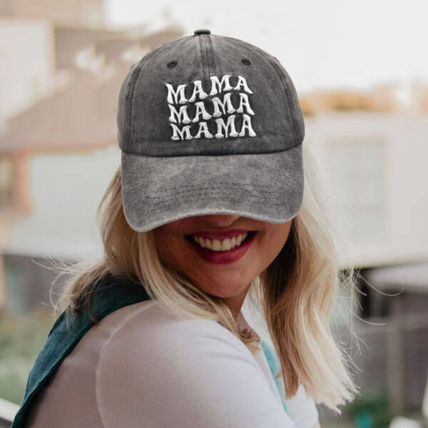 Wholesale MAMA Embroidered Cotton Baseball Cap