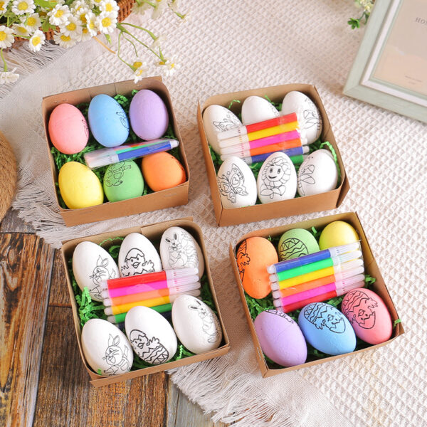 Wholesale Easter Plastic Cartoon Bunny Eggs