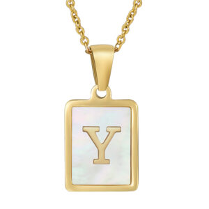 Gold Y (with chain)