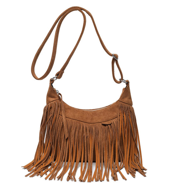 Wholesale Tassel Large Capacity PU Shoulder Bag
