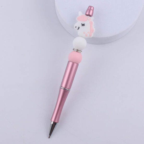 Wholesale Cartoon Animal Silicone Handmade Beadable Pens