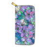 Wholesale Flower PU Long Zipper Wallet